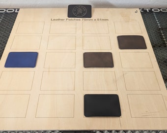 Digital Cut File SVG Leather Patch Bundle 14 Shapes - Etsy