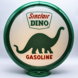 Sinclair Dino 13.5&quot; Gas Pump Globe