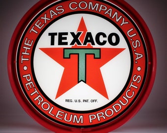 Texaco the Texas Company USA 13.5" Gas Pump Globe