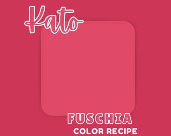 Kato Fuschia Clay Color Recipe Guide (Digital Download)
