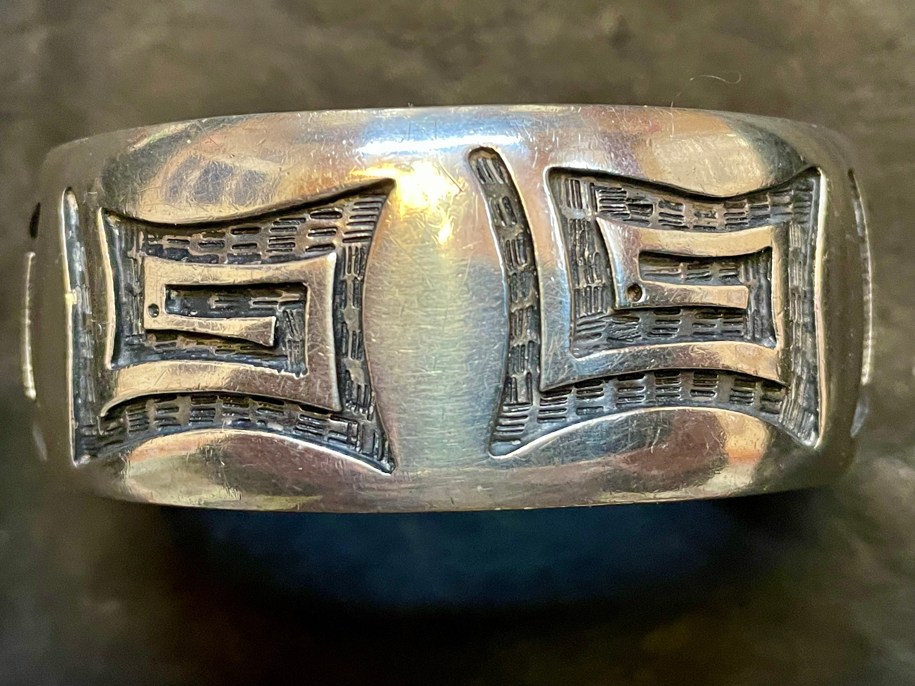 Bernard Dawahoya, Hopi, (1935-2011), Master Silversmith