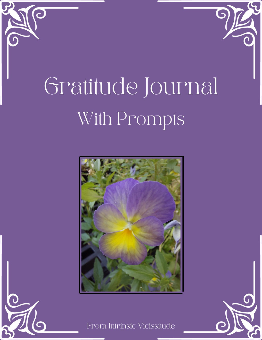 Printable Gratitude Journal With Prompts From Intrinsic Etsy