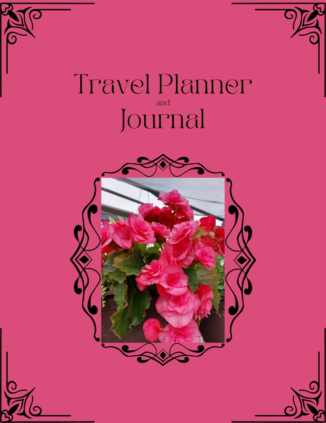 Printable Travel Planner and Journal With Gradient Etsy