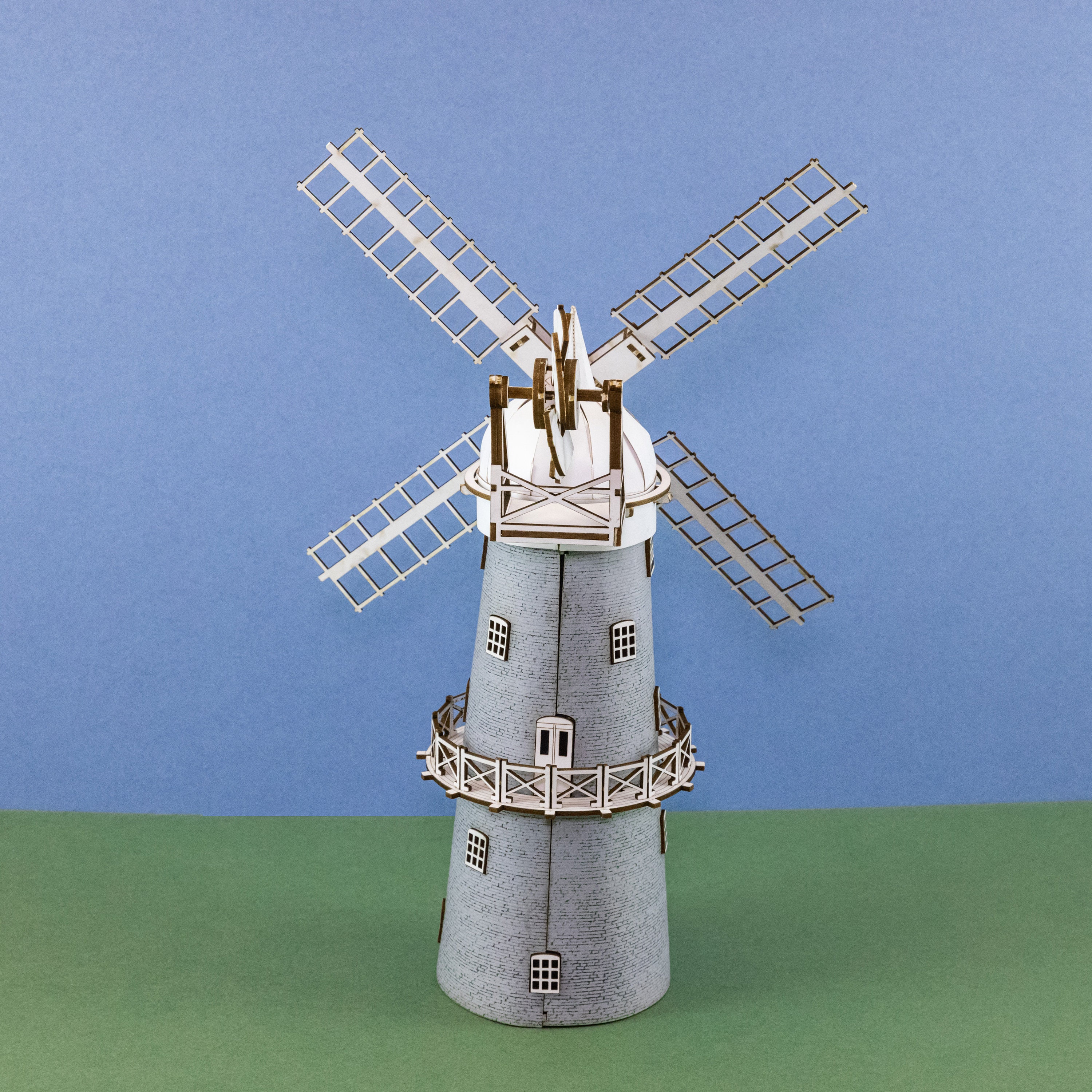 Bircham Windmill Model Kit, 24 Cm Tall - Etsy