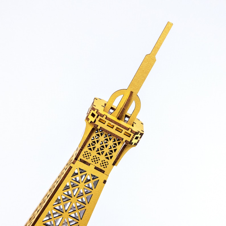 Tower Model Kit Eiffel Tower Model Kit, Paris France, Famous Landmark, Architecture ...