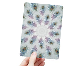 Juego de postales con plumas (15 piezas)