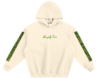Moss - Fleeced Boxy Hoodie | SimplyTris®