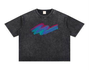 Jazz Cup | Mineral Wash Boxy Cotton T-Shirt