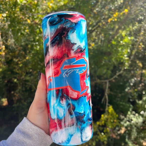 Buffalo Bills Swirl Tumbler