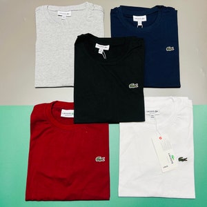 MENS LACOSTE Round neck Short Sleeve T Shirt