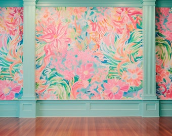 5 Palm Beach Photo Backdrop Digital Images!