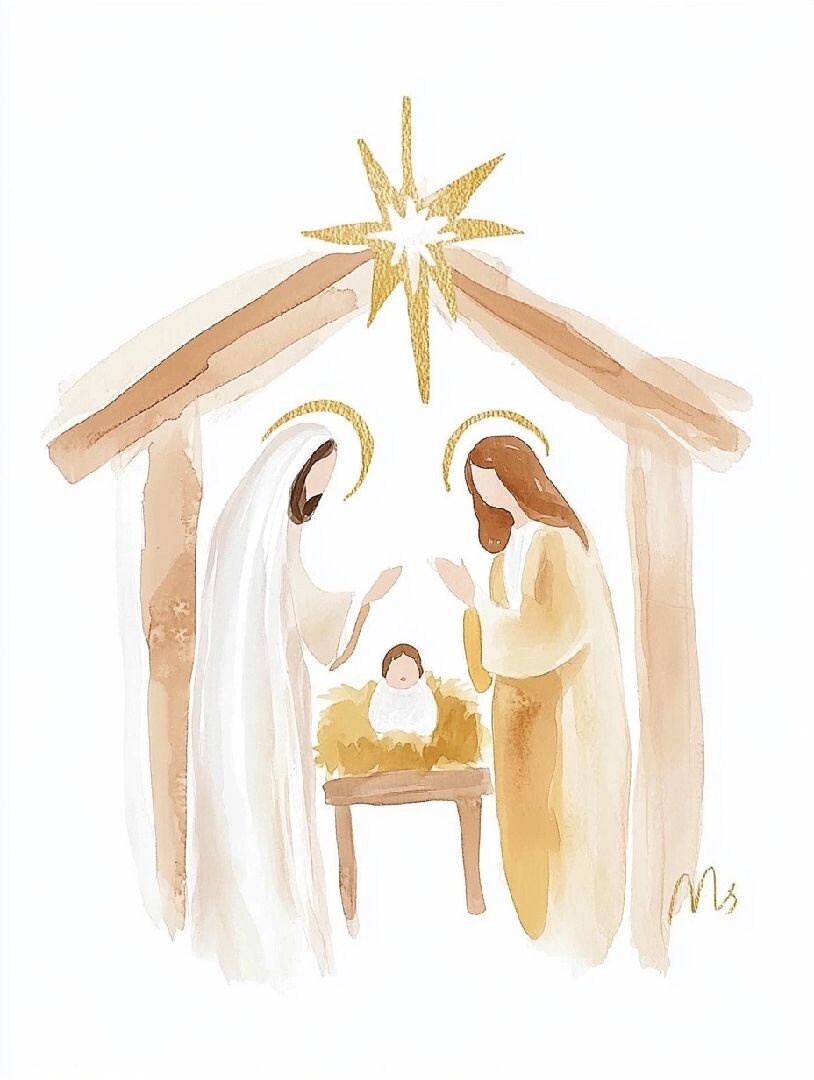 4 One of a Kind Nativity Digital Images - Etsy