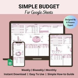 Budget Planner Google Sheets Weekly Budget by Paycheck Planner Monthly Budget Spreadsheet Biweekly Budgeting by Paycheck Financial Planner