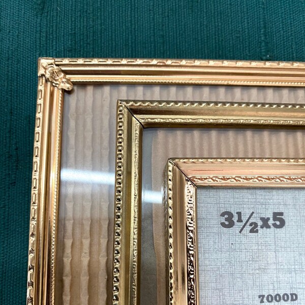 Gold Tone Frames Etsy