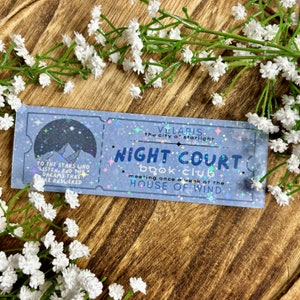 Night Court Book Club Bookmark | Book Accessory | Bookmark for Romantasy Lovers | SJM