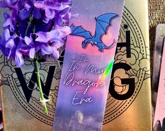 Dragon Bookmark | Fourth Wing Bookmark | Book Accessory | Bookmark for Fantasy Lovers | Multiple Designs