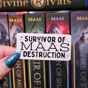 Survivor of Maas Destruction Sticker | Water-Resistant Sticker