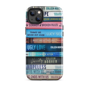 iPhone® Custom 14 Book Spine Tough Case | Design your own case | Gift for Book Lovers