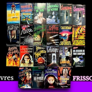 Rare! Frissons 90s Collection! Cult books! In good condition. Heritage editions. Please read the description carefully.