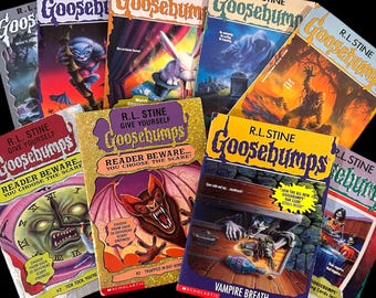 bumps グースバンプス #1 #2 #3 初版 3冊セット Vintage Goosebumps Pack of Cards Horror Goose Bumps Book Series