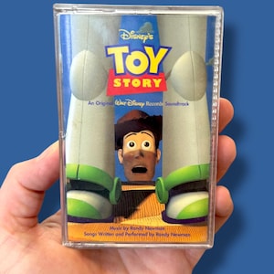 Walt Disney's Toy Story Original Records Soundtrack, cassette, audio tape 1995. Music by Randy Newman.