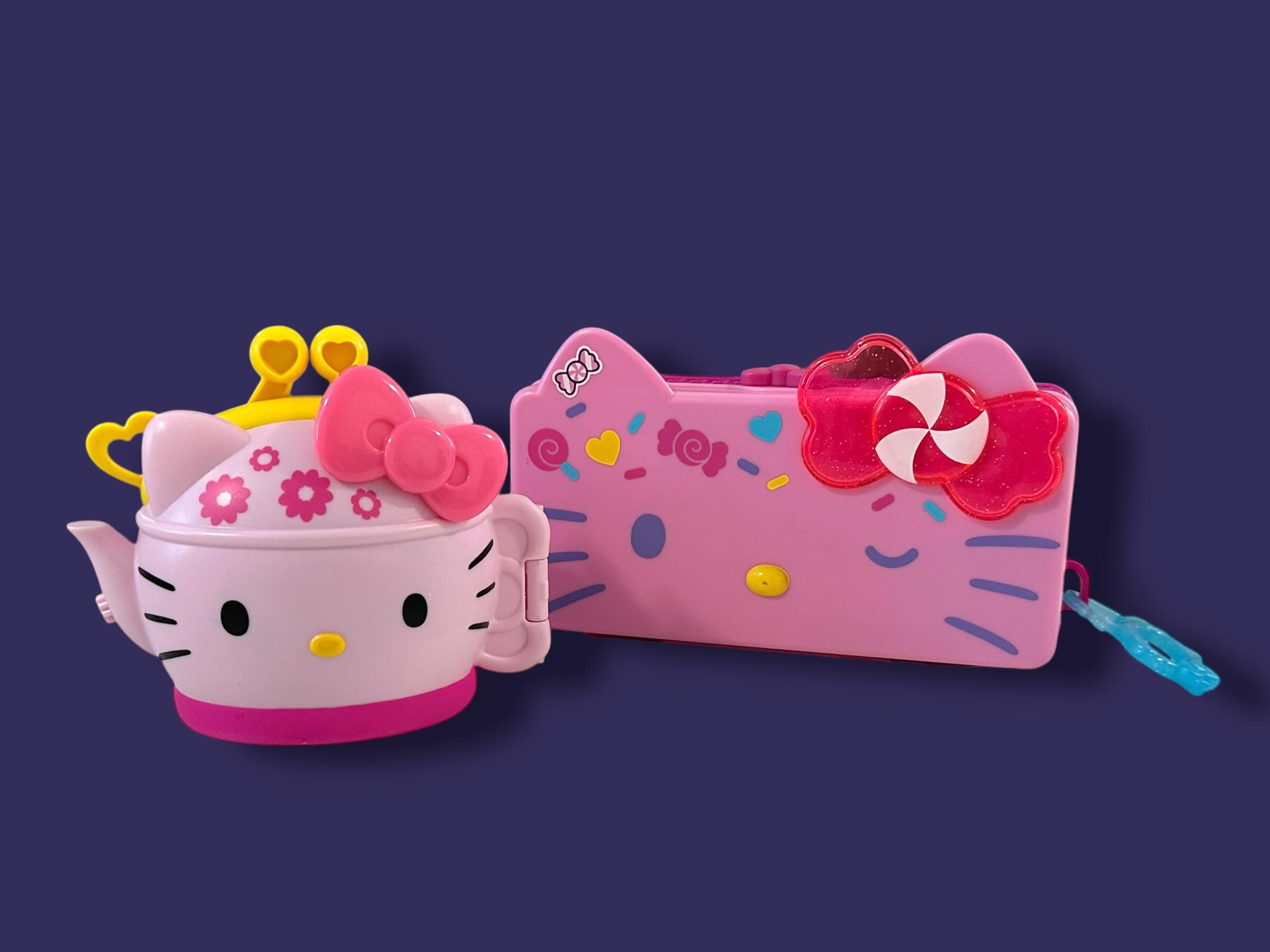 Hello Kitty Playset and Compact Tea Party and Carnival Pencil