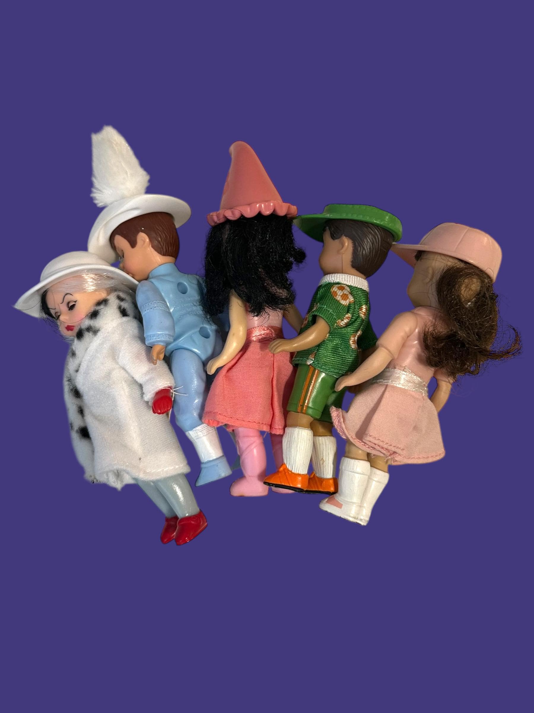 Lot of 5 Madame Alexander Dolls From Happy Meal Mcdonald's From
