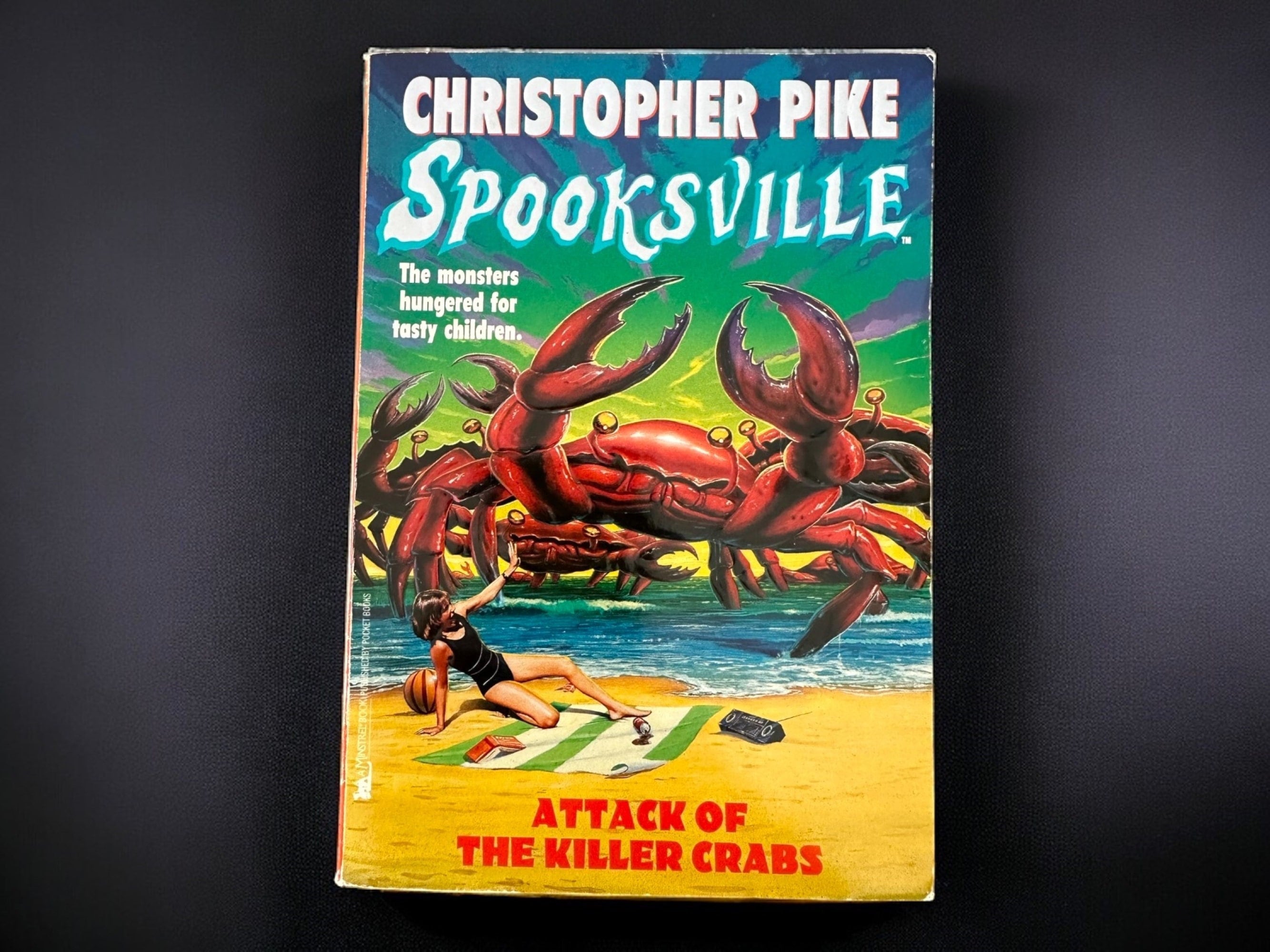 SPOOKSVILLE #18: Attack of the Killer Crabs by Christopher Pike. A