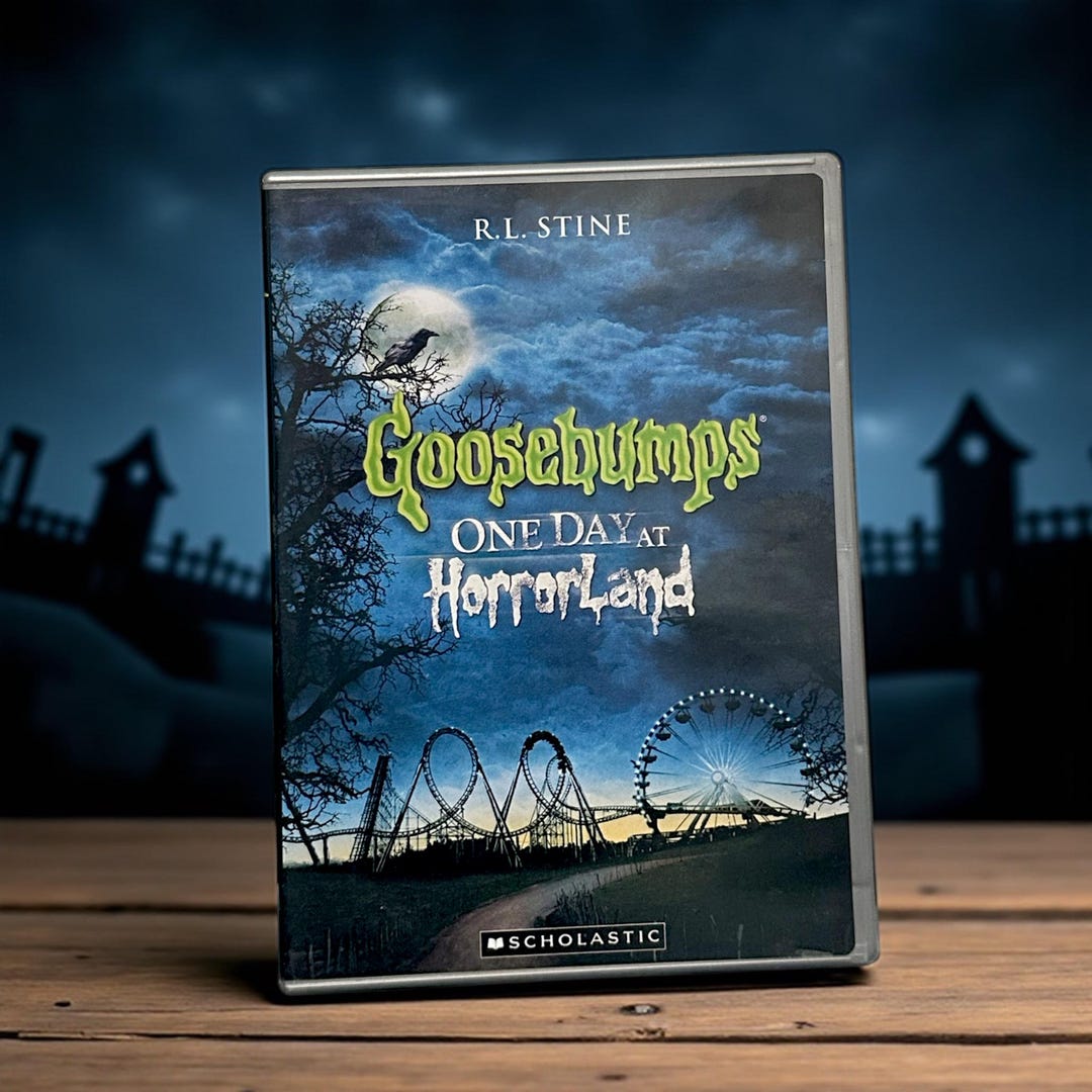 Goosebumps One Day at Horrorland Official DVD Scholastic R.L.