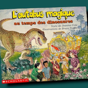The Magic School Bus: Time of the Dinosaurs. Scholastic Publishing 1995. Softcover.