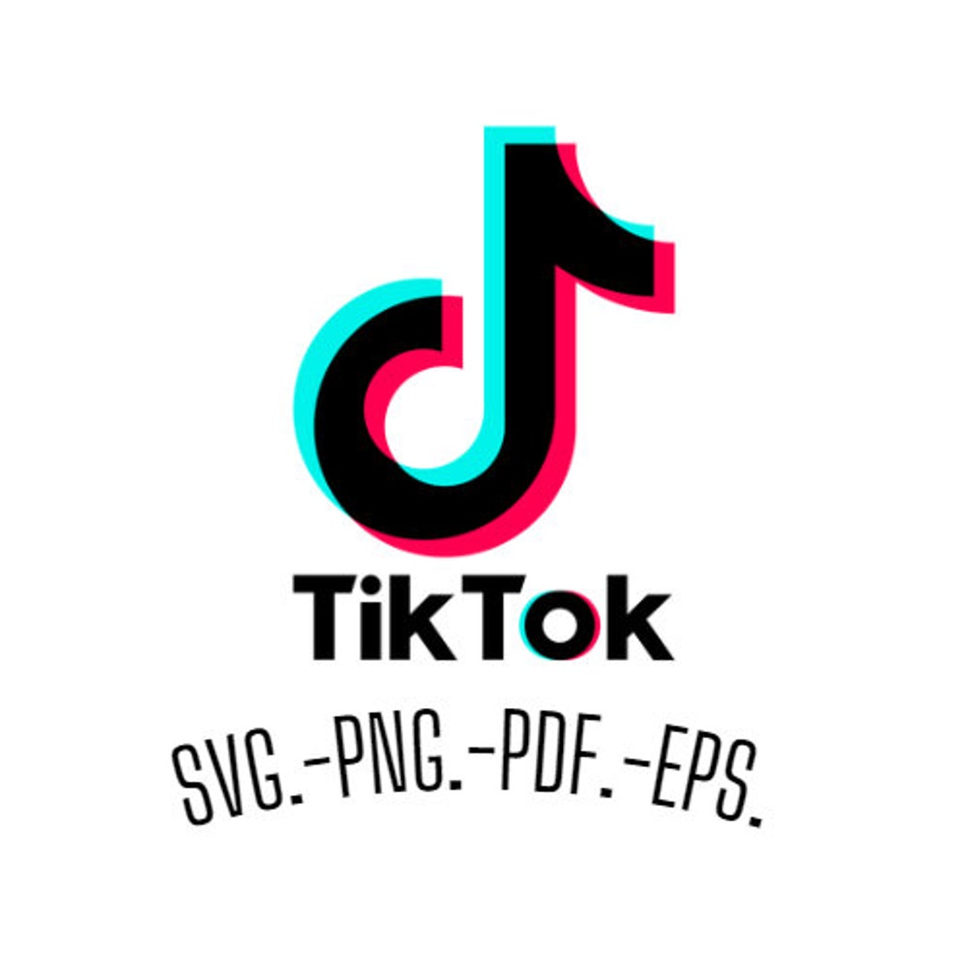 Tik Tok SVG PNG STICKER Decal High Quality Digital File - Etsy