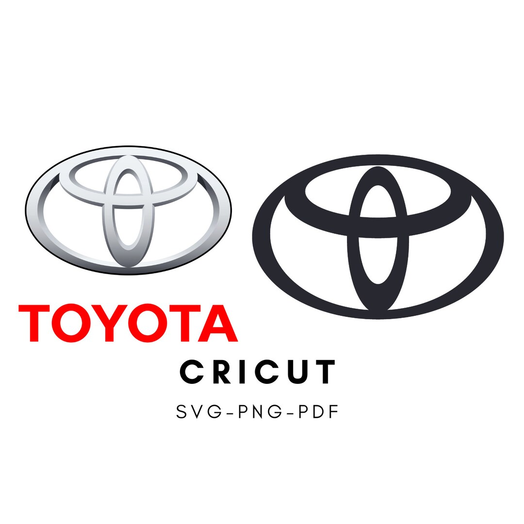 Toyota SVG Cricut PRINT Sticker Decal High Quality Etsy