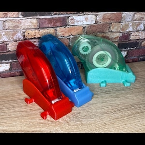3 Pack Connectable Craft Tape Stand – 3D Printed Organizer Holder