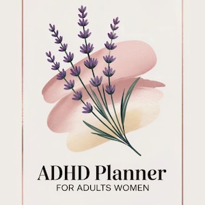 ADHS Planer für Frauen | Alltag + Unterstützung der Exekutivfunktion | 1 Journal Journal für Journal Journal