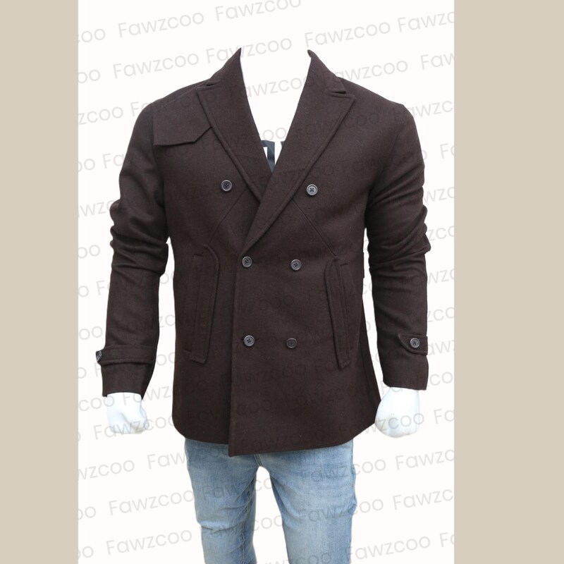 1980s Mens Double Breasted Suit Jacket