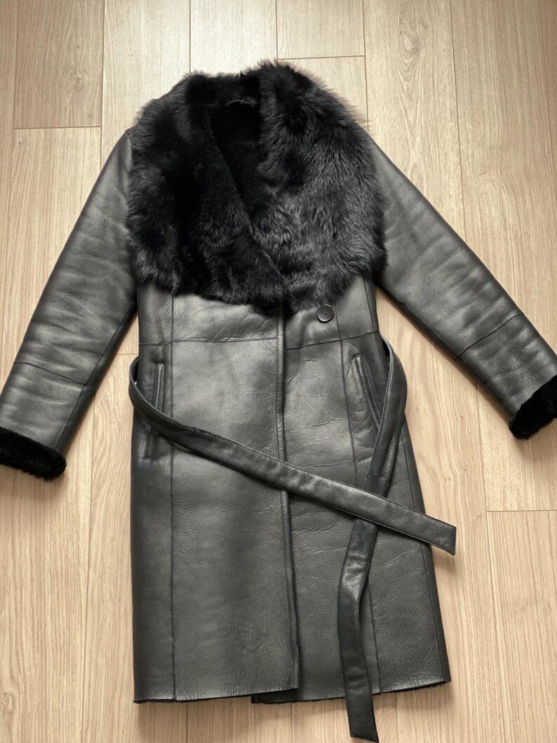 genuine sheepskin, Sheepskin leather, Autumn colors, Women sheepskin coat, womens fur coat, womens leather coat, winter leather coat, genuine leather coat, wool hood, black sheepskin coat, Black sheepskin, black suede, Black leather coat