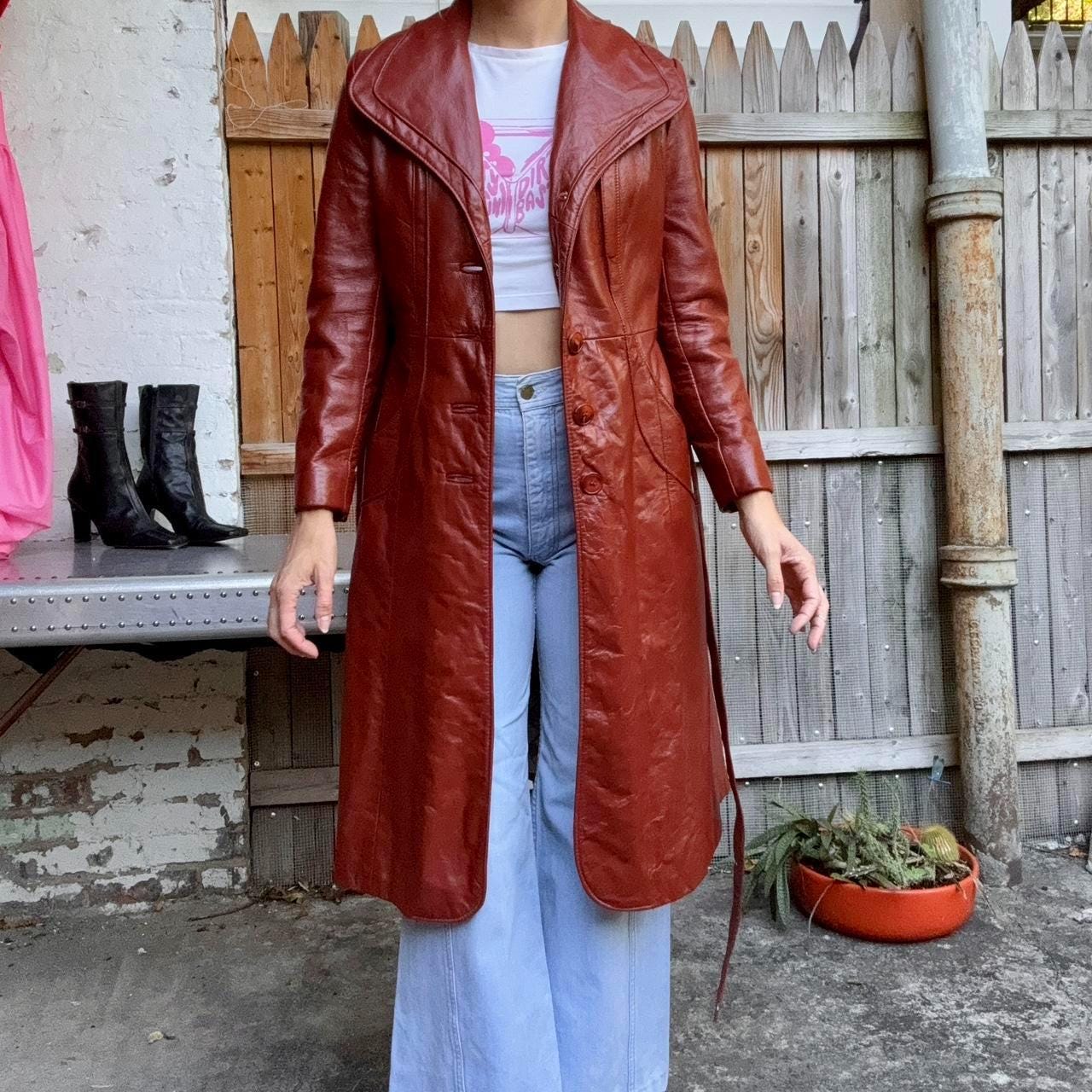 ジャケット・アウター 1990s Vintage Super Long Design Coat ジャケット・アウター 1990s Vintage Super Long Design Coat