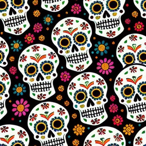 Dia de los muertos - Seamless Pattern