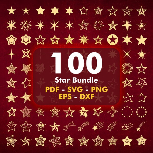 Star Svg, Stars Bundle, Star PNG, Star Vector, Stars Clip Arts, Star Silhouette, SPARKLE SVG, Star cut files, Star Eps, Star Dxf