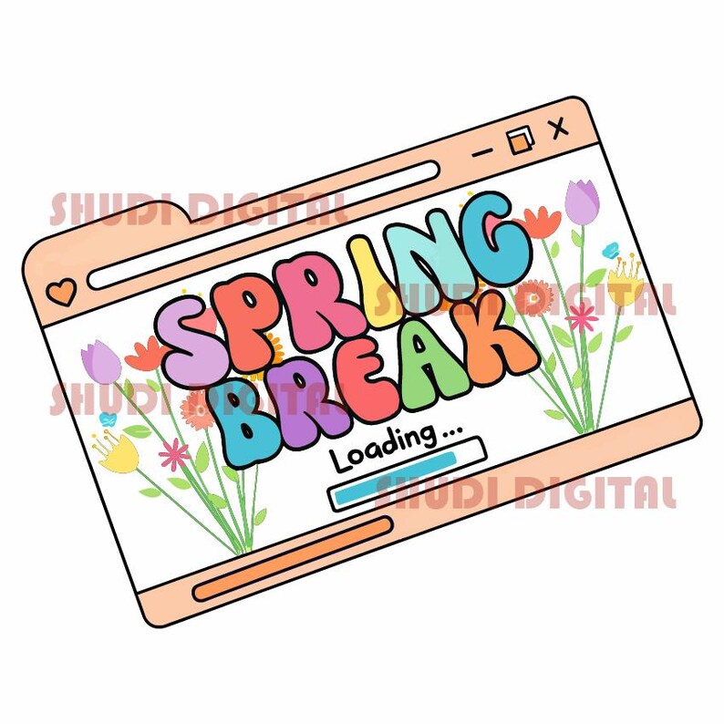 Spring Break PNG | SVG | Vector | Flowers, Summer Vibes, Family ...