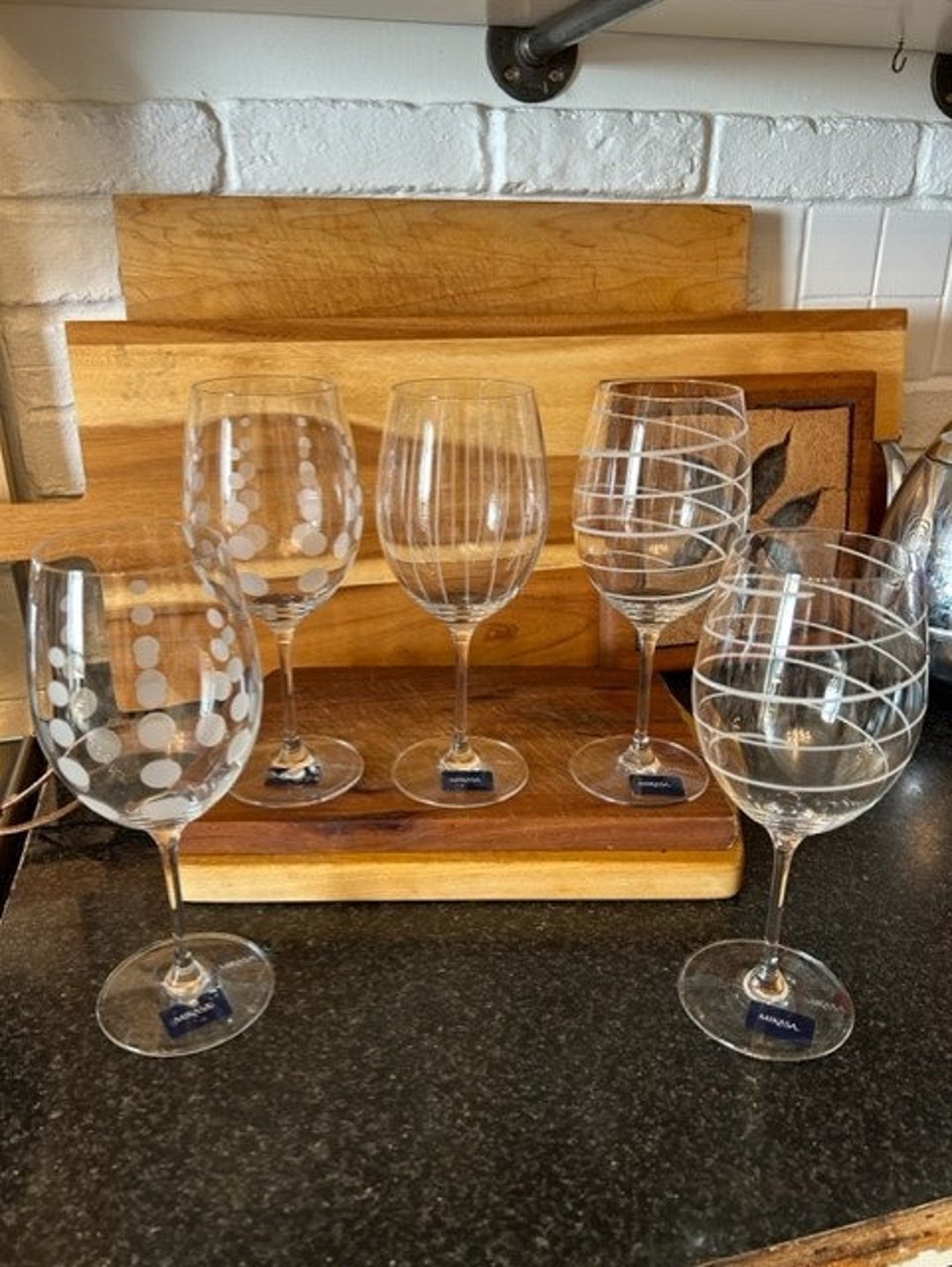 Mikasa Wine Glasses Etsy