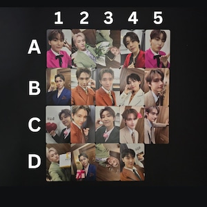 Assorted Seventeen Official Photocards (Spill the Feels Carat Edition)