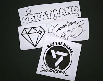 Seventeen Logo Decal - Etsy