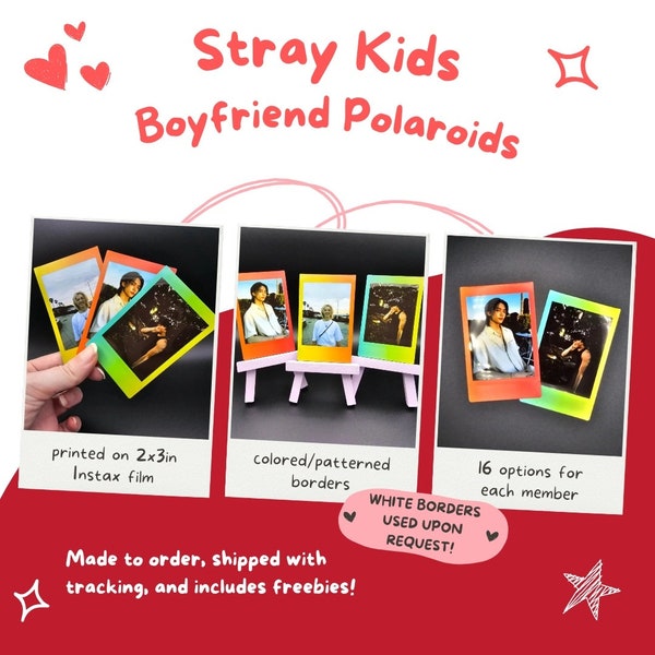 SKZ Boyfriend Polaroids