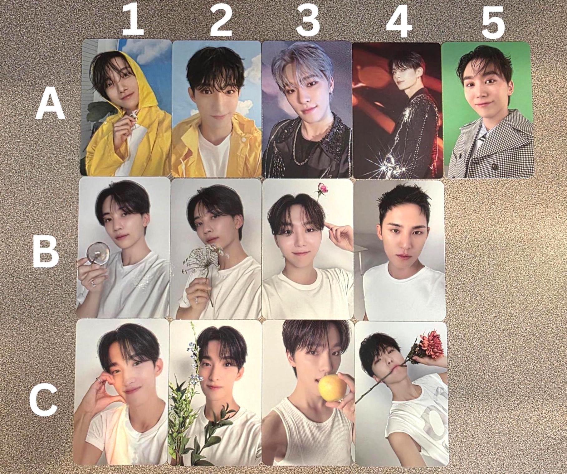 Seventeen Photocards - Etsy