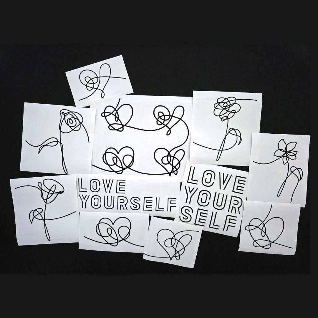 Bts Love Yourself Photocard - Etsy