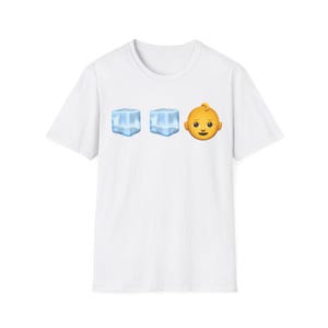 I Stand with ICE ICE BABY Emoji Tee