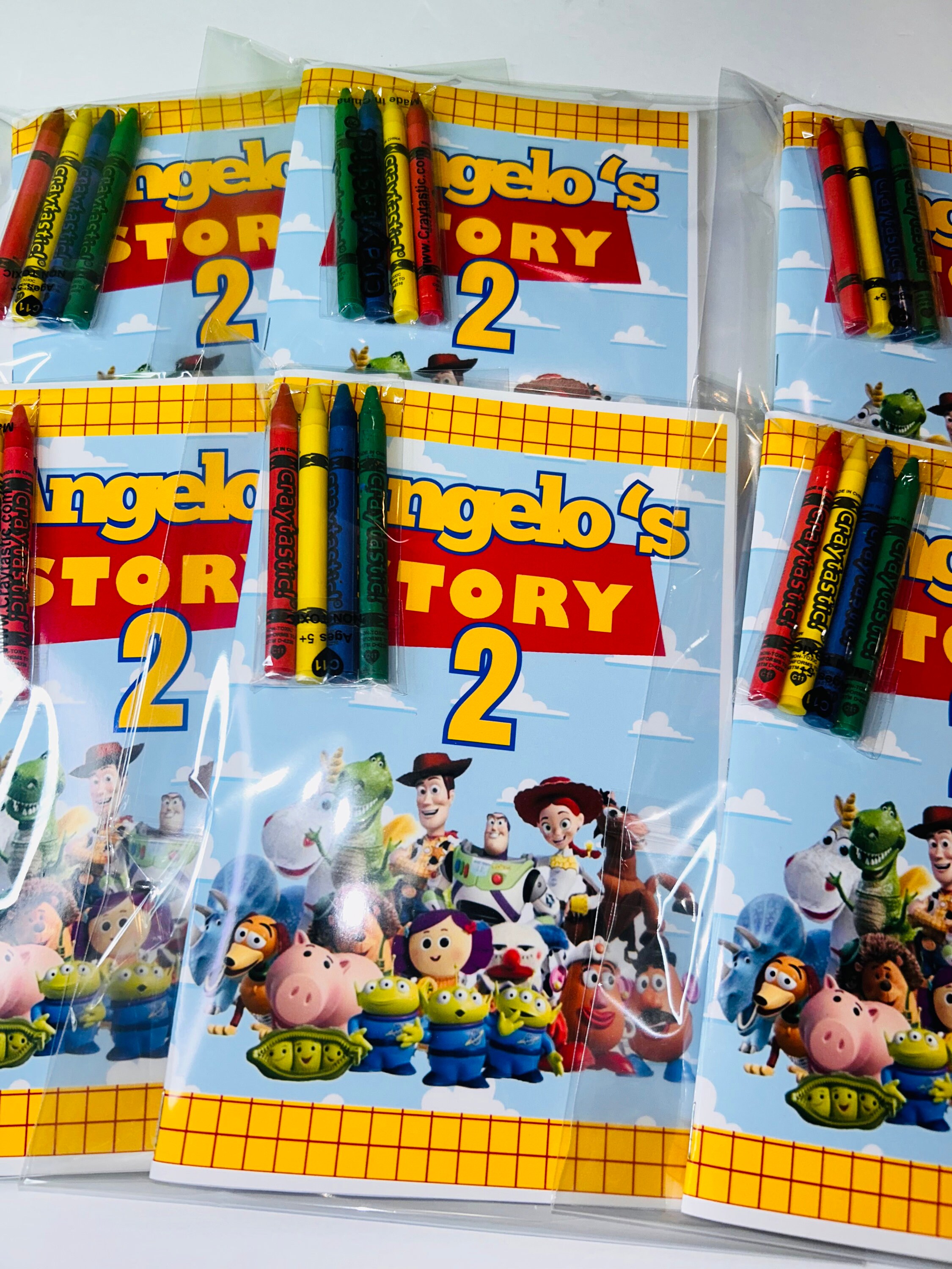 Toy Story Coloring Bookpersonalized - Etsy