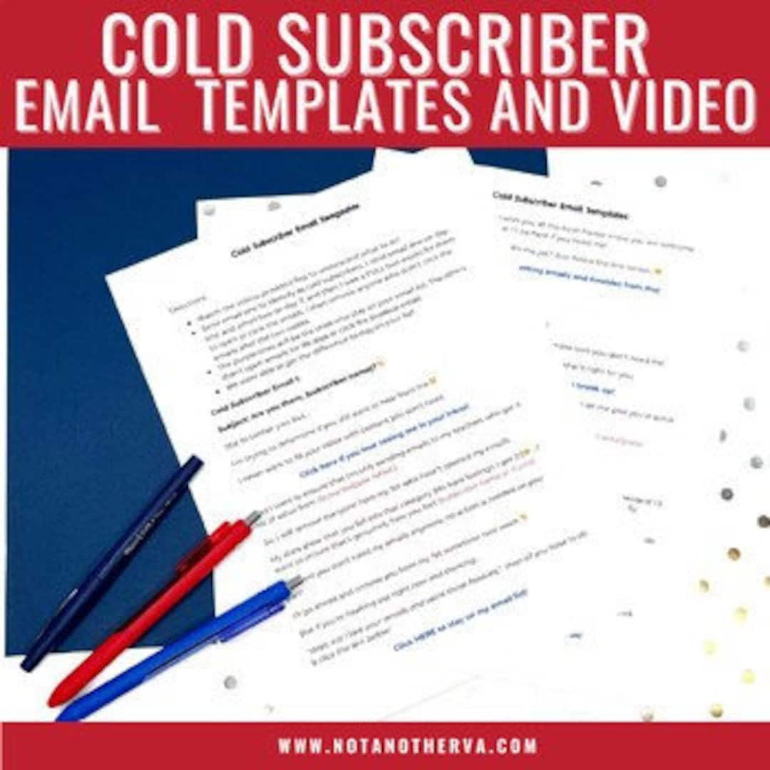 Cold Subscriber Emails I How to Video Guide for Flodesk and Convertkit