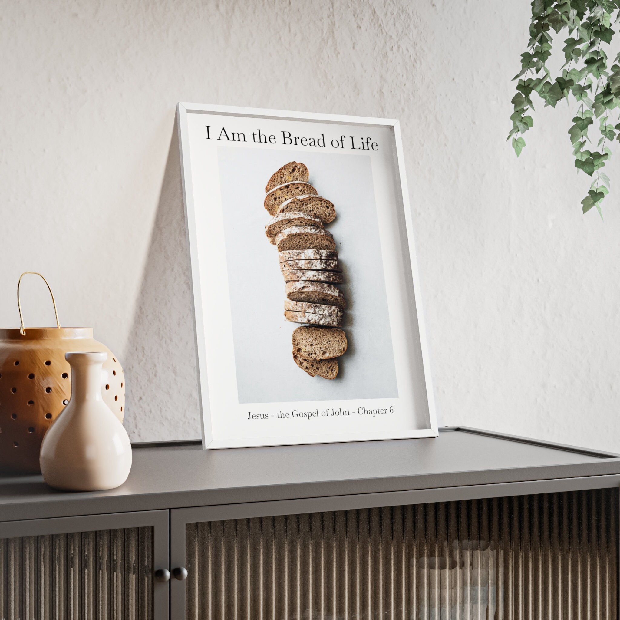 Jesus is the Bread of Life - I Am - Christian Bible Verse Inspiration ...